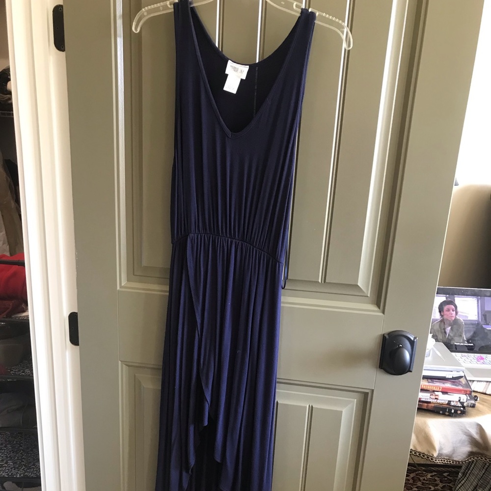 High low cotton dress